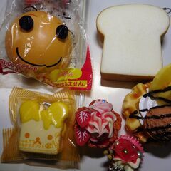 食べ物系ストラップ、キーホルダー、置物の画像