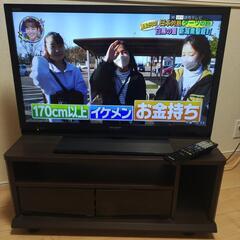 シャープ　AQUOS　テレビ台付