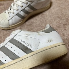 adidas super star 靴　スニーカーの画像