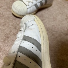 adidas super star 靴　スニーカーの画像