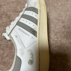 adidas super star 靴　スニーカーの画像