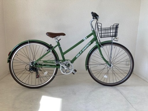 【決まりました】グリーンの自転車