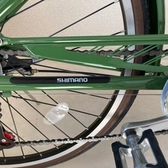 【決まりました】グリーンの自転車の画像