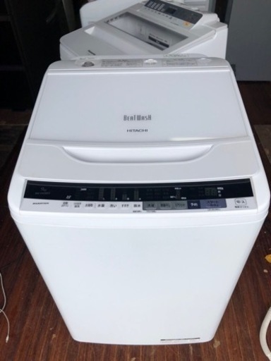 おすすめ　北九州市内配送無料　保証付き　日立 全自動洗濯機 ビートウォッシュ 9kg BW-V90BE5