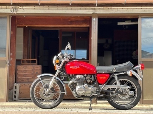 1975 Honda CB400F 408CC ヨンフォア 国内新規登録済、車検付！