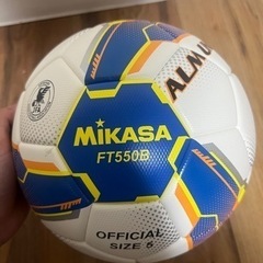 【※値下げ※】ALMUND MIKASA 公式用サッカーボール5号球の画像