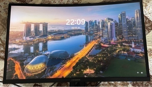 IODATA 2017年 ゲーミングモニター 湾曲 27インチ LCD-GC271XCVB