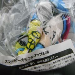 【未開封】スヌーピー　巾着＆コップ の画像