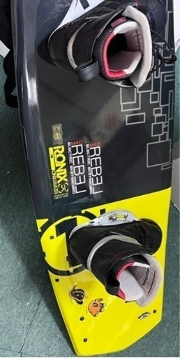 ウェイクボード　中古　値下げしました