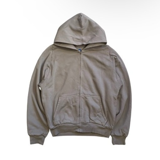 ★希少 Yeezy×Gap イージー ギャップ ダブルフェイス ジップパーカー グレー Sサイズ