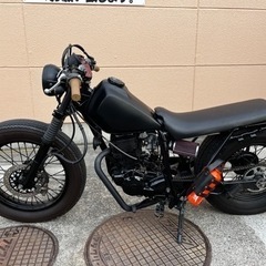 「１7万」美車　ヤマハ tw200  2JL ボバーカスタム　チョッパーカスタムの画像