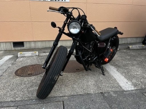 「１7万」美車　ヤマハ tw200  2JL ボバーカスタム　チョッパーカスタム