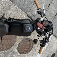 「１7万」美車　ヤマハ tw200  2JL ボバーカスタム　チョッパーカスタムの画像