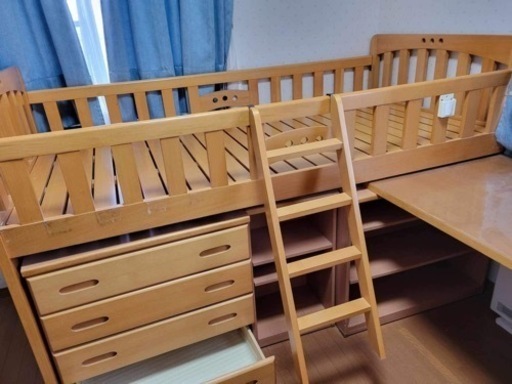 ロフトベット　収納タンス　勉強机付き　システムベット★値下げ中★☆格安☆