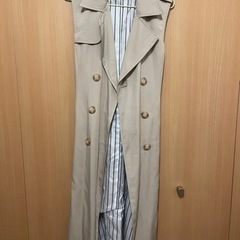 春コート　トレンチ　ジレ　の画像