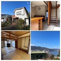 最終値下げ‼️オーシャンビュー🩵ループバルコニー付　花火見える格安物件　伊東市　古民家風 - 不動産売買（マンション/一戸建て）