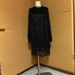 【新品】黒のレース ワンピース Lサイズ