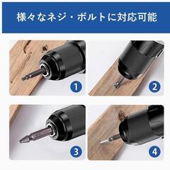 【商談中】 LIKENNY ドリルビットセット 6本セット ネジ取リビット なめたネジ外し エキストラクター ネジ外し ネジ取り ネジ抜き 専用工具 (シルバー)の画像