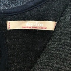 【dazzlin】袖シースルー　秋冬向け　フレアーワンピースの画像