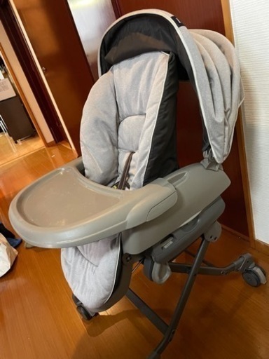美品⭐︎コンビハイローチェア最上位モデル Combi コンビ】 ハイローラック ネムリラ AUTO SWING BEDi Long