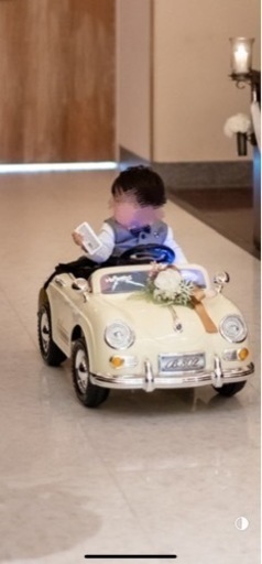 ラジコンカー　リングボーイ　リングガール結婚式　電動乗用玩具　ポルシェ　期間限定値下げ