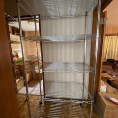 大型スチールラック　幅90×奥行45×高さ180センチ