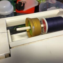 難あり　中古　brother ブラザー B-500 CPV03 ミシン　　直線縫いOK　フットぺダル付の画像