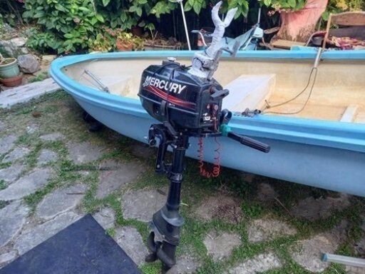 美品❗️マーキュリー　2馬力船外機