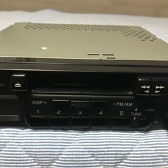 スバルサンバー　純正ラジオカセットオーディオ