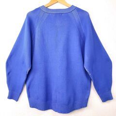【おみせっち】極美品 PAGEBOY クリスピードルマンカーディガン Fサイズ パープル ☆もちもち素材☆ 丸みシルエット レディース ページボーイの画像