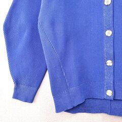 【おみせっち】極美品 PAGEBOY クリスピードルマンカーディガン Fサイズ パープル ☆もちもち素材☆ 丸みシルエット レディース ページボーイの画像
