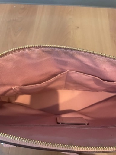 【美品】COACH ピンクトートバッグ