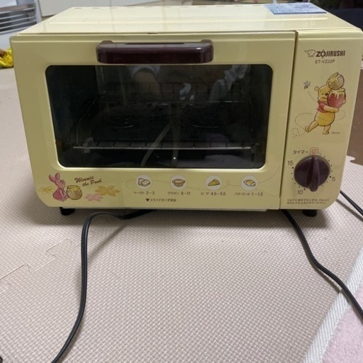 象印　プーさんトースター　ET-VZ22P型