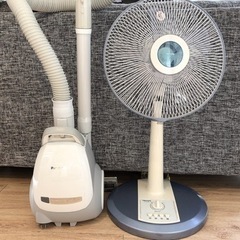 ☆扇風機&掃除機☆セット無料☆ 取引中