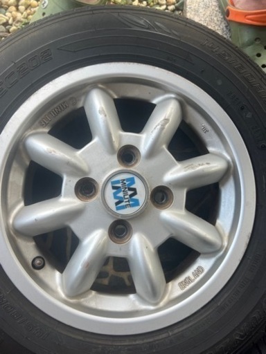 ミニライト　13インチ　145/80/13 ミニライトホイール13インチ145/80R13 (Nagato Har) 厚狭の