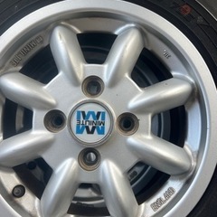 激安 超特価商店街  ミニライトホイール13インチ145/80R13 厚狭の Har) (Nagato タイヤ・ホイール