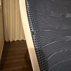 ニトリ　オフィスチェア(ブルー)
の画像