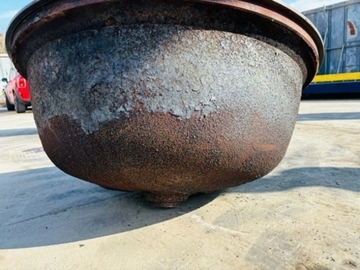 鉄　大鍋　100cm