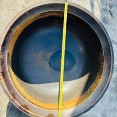 鉄　大鍋　100cm