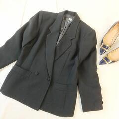 SOIRBENIR　東京ソワール　ビジネスジャケット　フォーマル　着回し 2つボタン テーラードジャケット　サイズ11 の画像