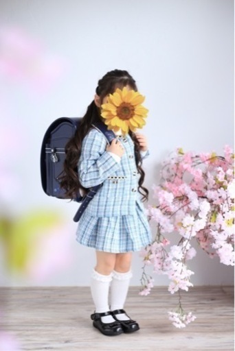 子供　女の子　入学式