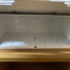 新品保管品　ポスト　スチール製　ホワイト　※店舗商品の画像