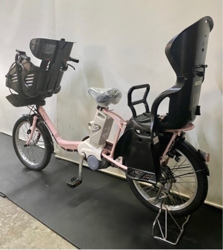 1都4県全域送料無料　業界最長12ヶ月保証　電動アシスト自転車　パナソニック　ギュットミニ　20インチ 子供乗せ　ピンク色