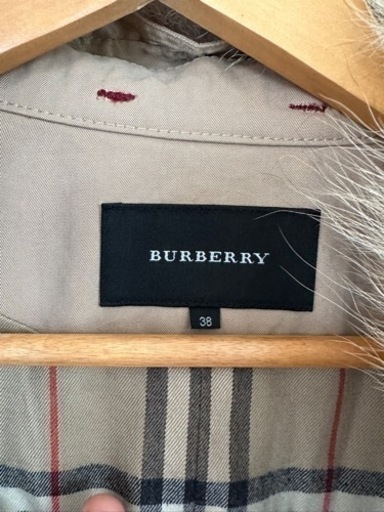Burberry ジャケットサイズ38 リアルファー値下げしました！