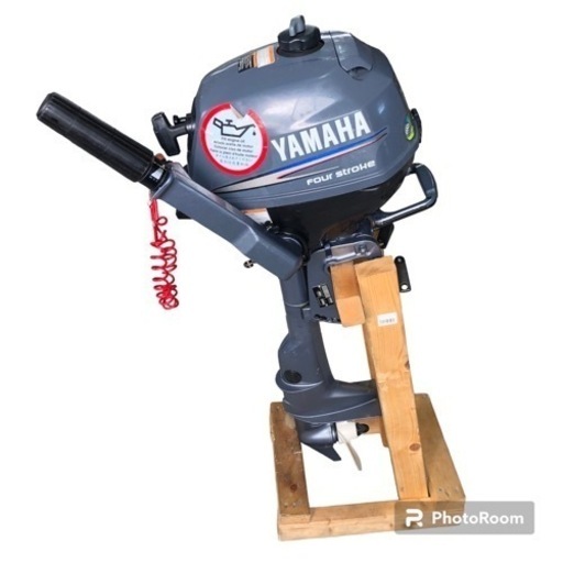 ヤマハ 6S7 F2AMH 船外機 動作品 スタンド付き YAMAHA Four Stroke
