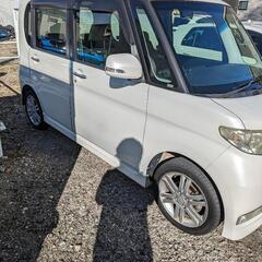 タントカスタム　RSターボ　車検R7.9まで　ナビ　フルセグ　Bluetooth　ターボ　個人分割払い可　名変代行可　別途お届け可の画像