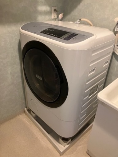 日立製ビッグドラム ドラム式洗濯機12kg 2017年型 風アイロン BD-NX120AL