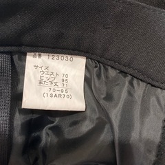 黒パンツスーツ再値下げの画像