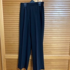 黒パンツスーツ再値下げの画像