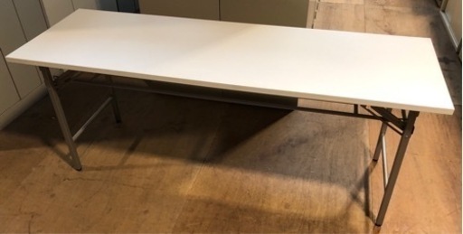 ⭐︎中古品　会議用テーブル　1800×600×700mm  事務機⭐︎